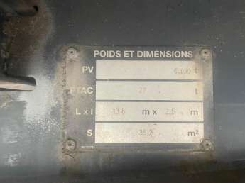 Semi-remorque Fruehauf Fourgon 